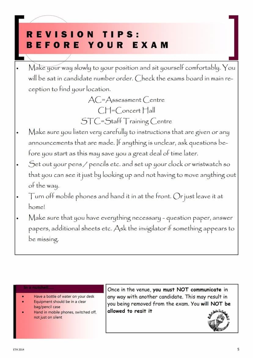 1
So, your coursework is worth 60% which leaves the remaining 40% for the
written exam paper.
OCR GCSE
CHILD DEVELOPMENT
REVISION GUIDE
Ever