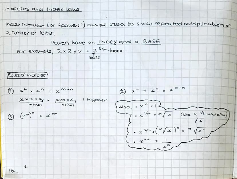 1
Surds
What is a surd?
A Surd is a roots that you can't write as an integer fracta
(irrational).
reg. √2 = 1.414235...
Multiplying and divi