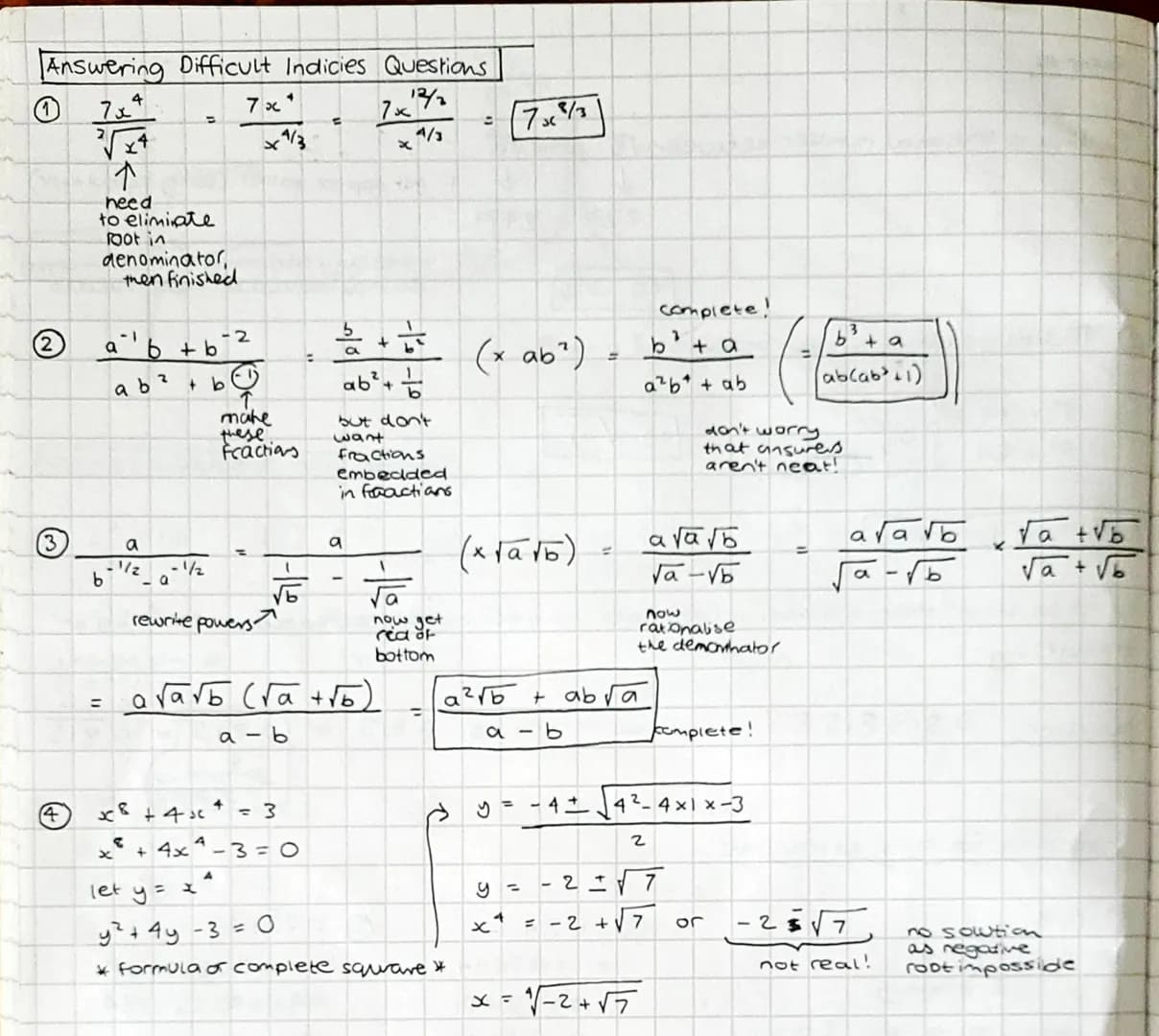 1
Surds
What is a surd?
A Surd is a roots that you can't write as an integer fracta
(irrational).
reg. √2 = 1.414235...
Multiplying and divi
