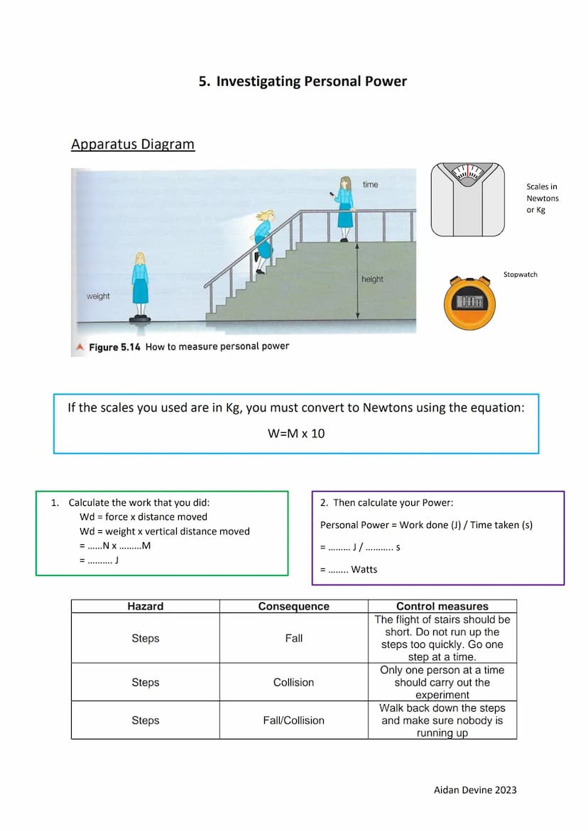 GCSE Physics Prescribed Practicals
1. Investigating how the average speed of an object moving down
a runway depends on the slope of the runw