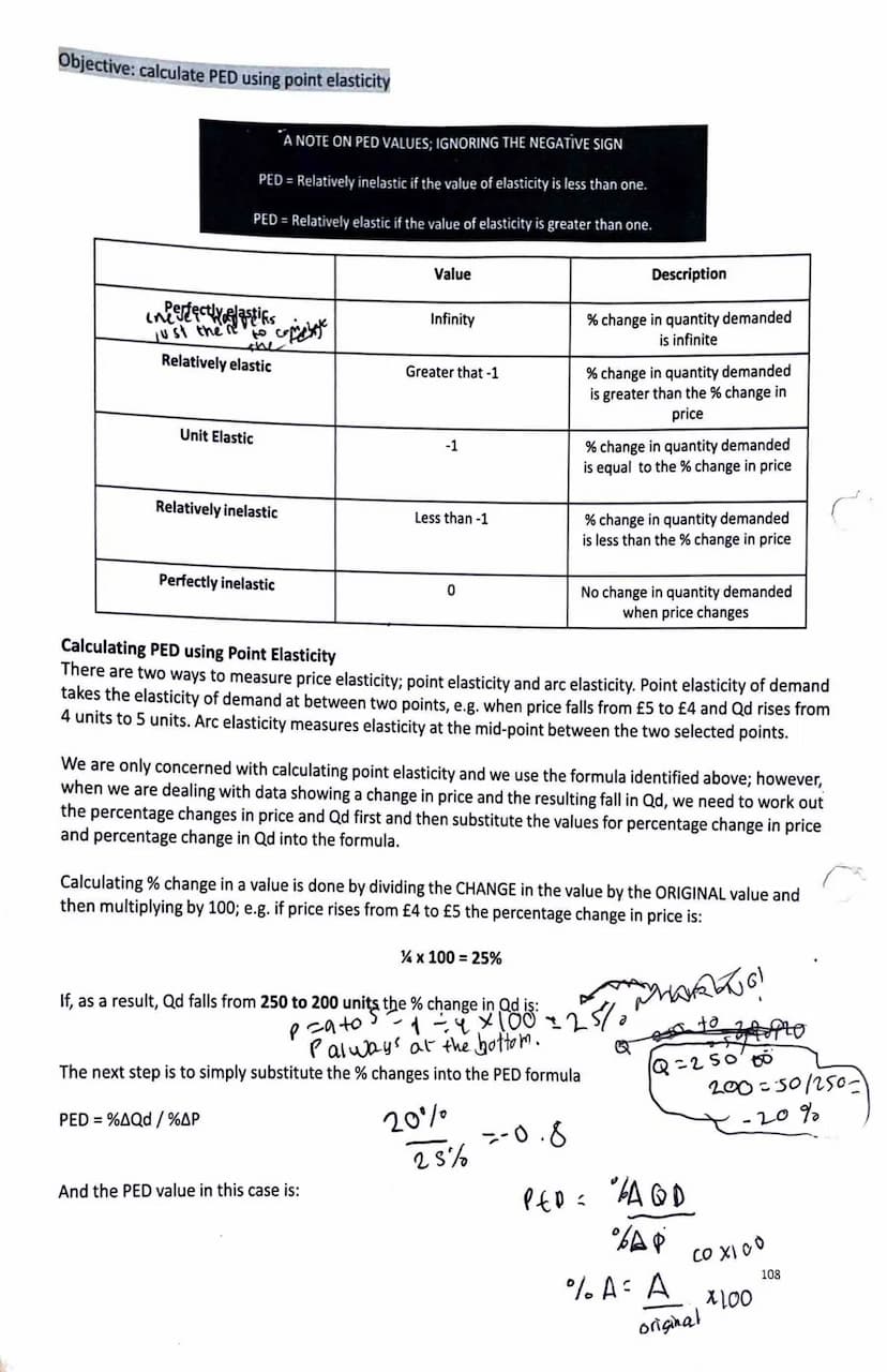 Objective 2.6: Explain what is meant by elasticity
Elasticity-the sensitivity of demand and supply
measures the responsiveness
Definition: E