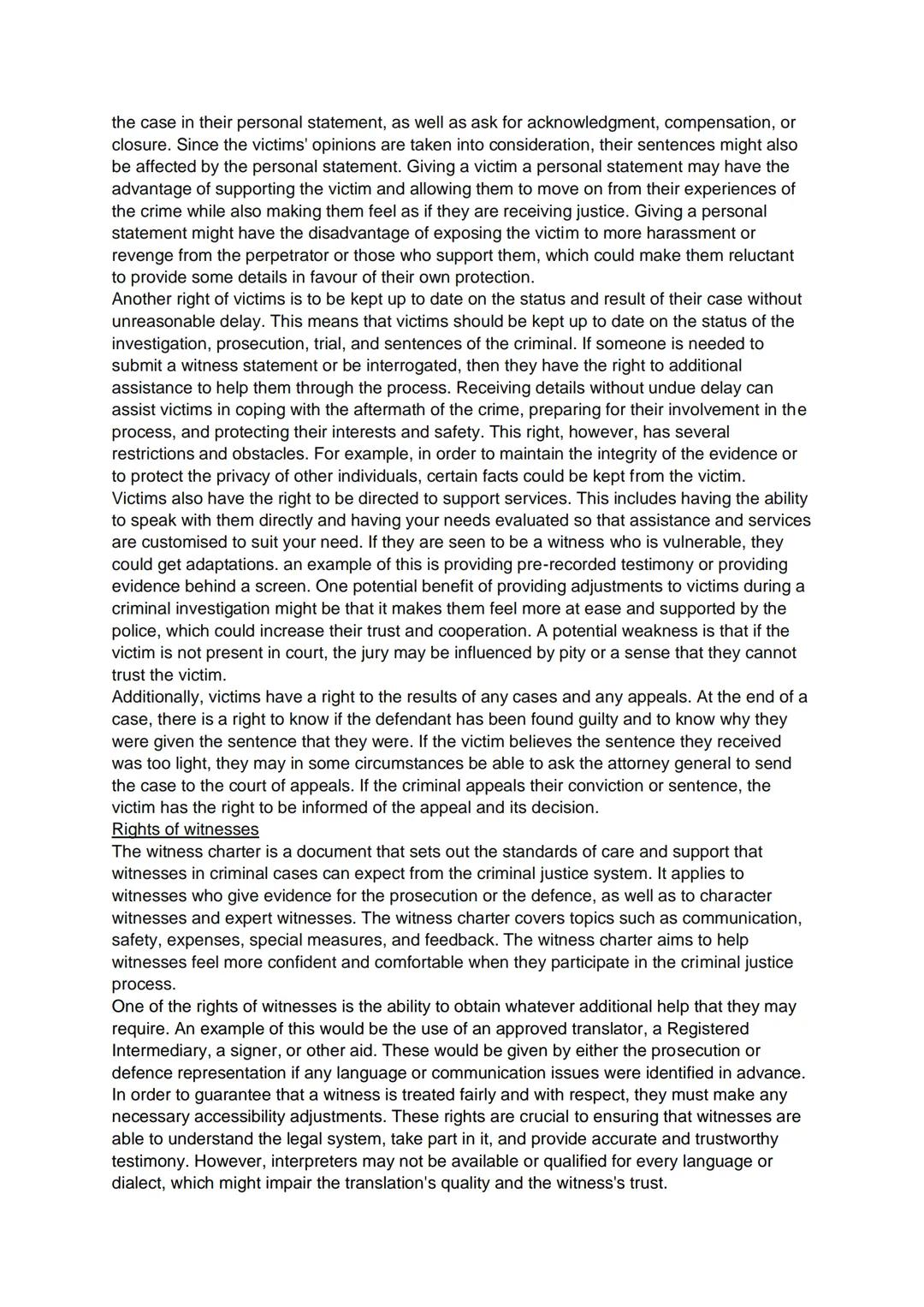 Unit 3: AC 1.4 Examine the rights of individuals in criminal
investigations

Rights of suspects
Section 24 of PACE allows police to arrest s