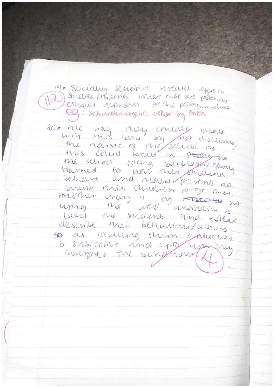 Issues & Debates Homework Questions
No. Question
1
2
3
4
5
6
7
8
9
10
11
12
13
14
15
16
17
18
19
20
21
Distinguish between two types of dete