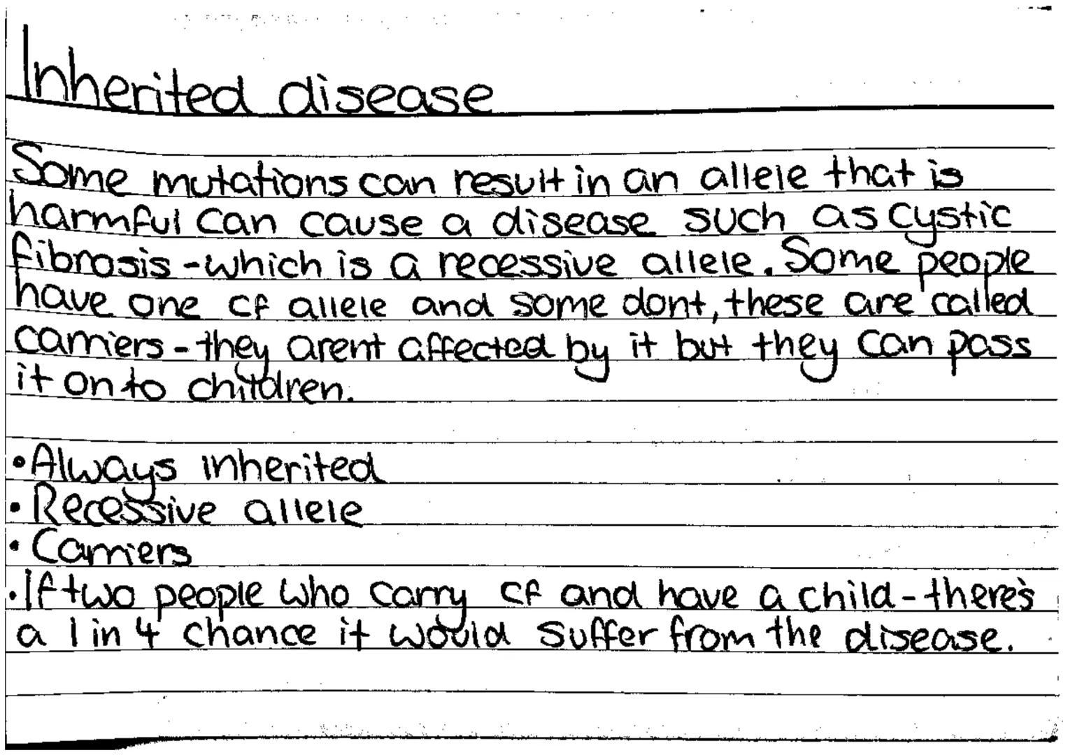 Genetic terms
colour.
Chromosone-a single molecule of DNA carries genomic info to cells.
Gene-basic unit of inheritance - physical + biologi