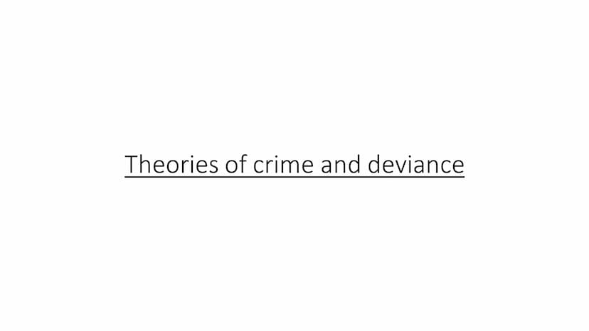 Crime And Deviance Full
Topic
A-Level sociology, AQA
Knowunity username: grack69
Any issues or questions, feel free to dm me
Note: the colou
