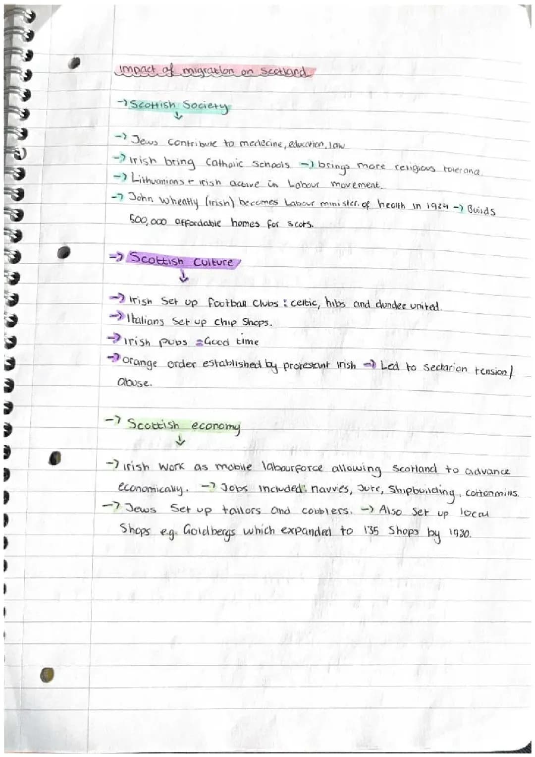 How Migration and the Empire Shaped Scotland - Easy Study Guide for Kids