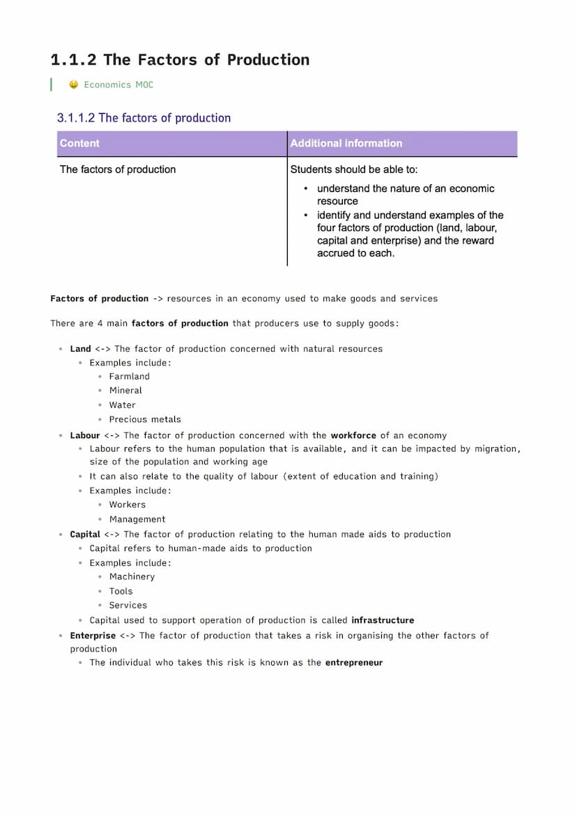 Economics Paper 1
Reuben Cowell 1.1.1 Economic Activity
Economics MOC
3.1.1.1 Economic activity
Content
•
Needs and wants
•
The central purp