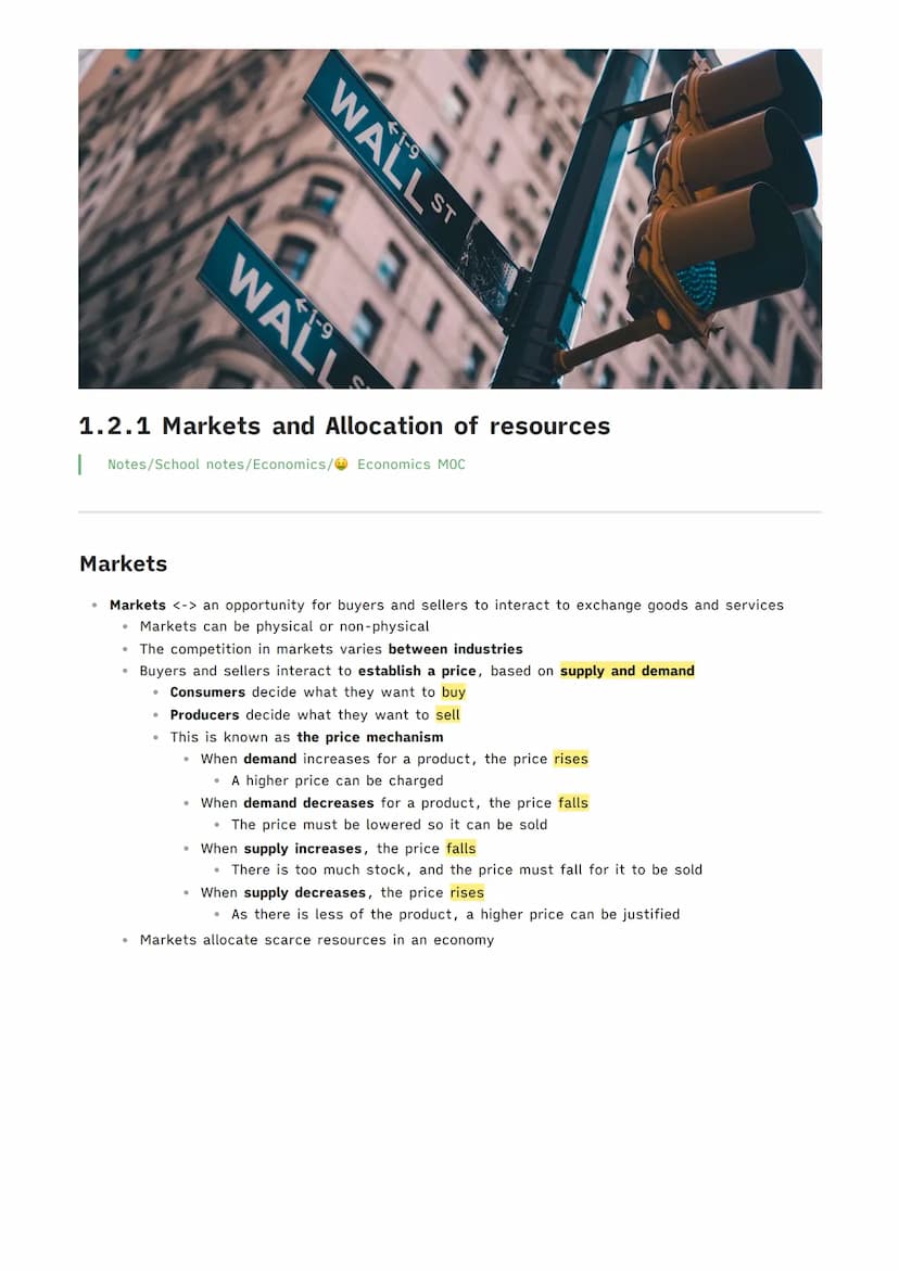 Economics Paper 1
Reuben Cowell 1.1.1 Economic Activity
Economics MOC
3.1.1.1 Economic activity
Content
•
Needs and wants
•
The central purp