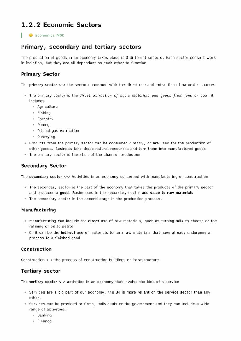 Economics Paper 1
Reuben Cowell 1.1.1 Economic Activity
Economics MOC
3.1.1.1 Economic activity
Content
•
Needs and wants
•
The central purp