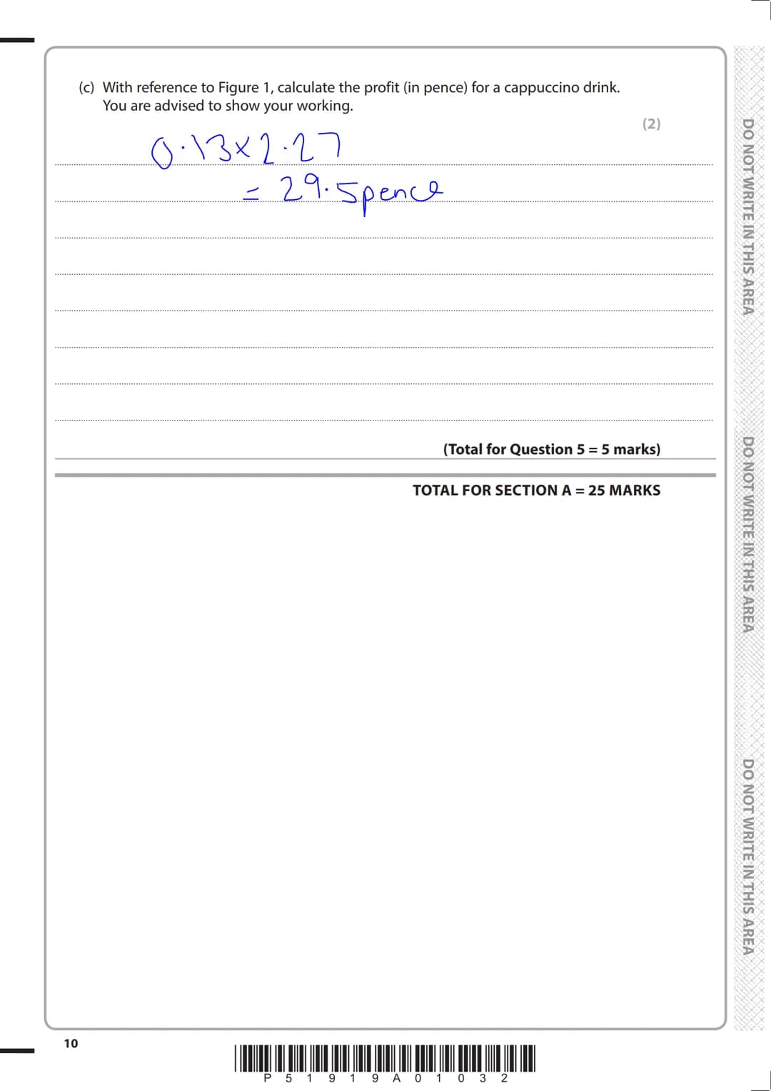 Write your name here
Surname
Centre Number
Pearson Edexcel
Level 3 GCE
Economics A
Tuesday 6 June 2017 - Afternoon
Time: 2 hours
P51919A
©20
