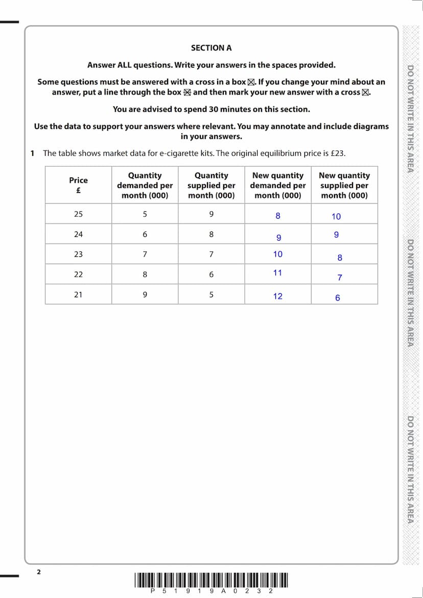 Write your name here
Surname
Centre Number
Pearson Edexcel
Level 3 GCE
Economics A
Tuesday 6 June 2017 - Afternoon
Time: 2 hours
P51919A
©20