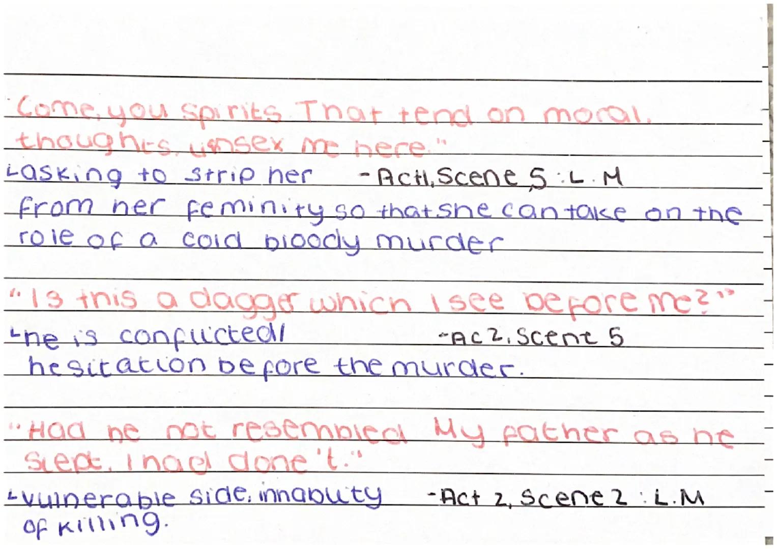 ᎨᏳᏀᏴᎨ ᎨᏥ
.
KEY QUOTATION "fair is four, and foul is fair".
- don't trust in apperances Act I, Scene 1: Witches
"gears, hide your fires. Let 