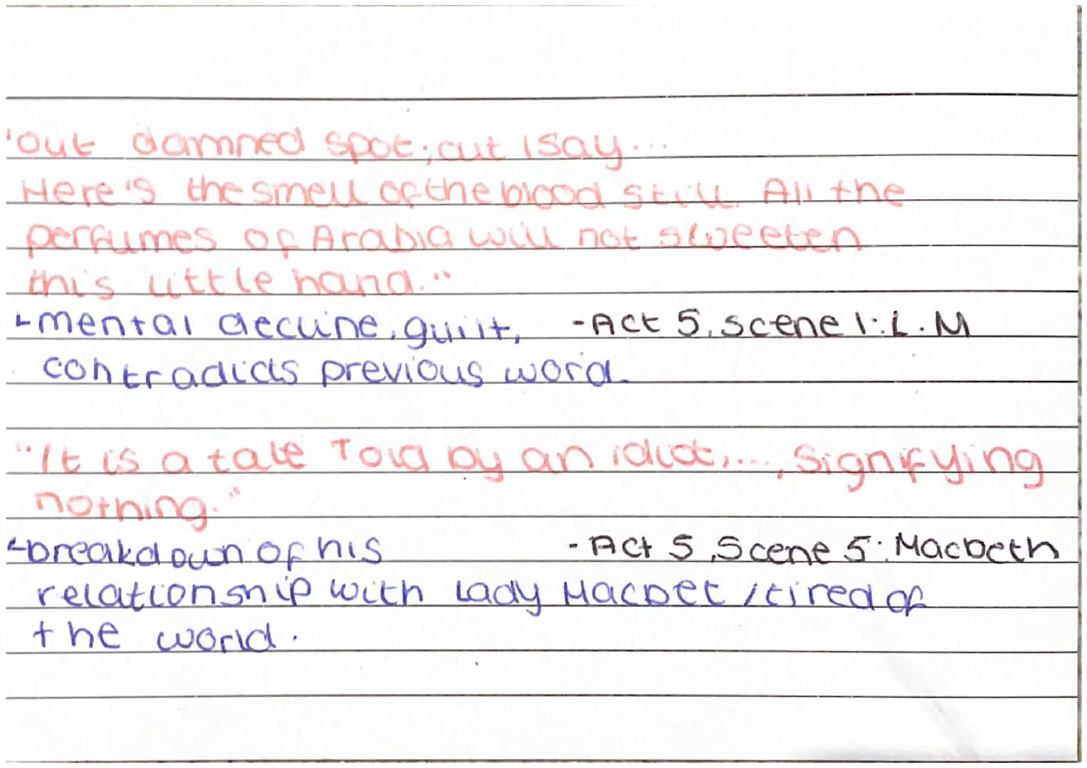 ᎨᏳᏀᏴᎨ ᎨᏥ
.
KEY QUOTATION "fair is four, and foul is fair".
- don't trust in apperances Act I, Scene 1: Witches
"gears, hide your fires. Let 