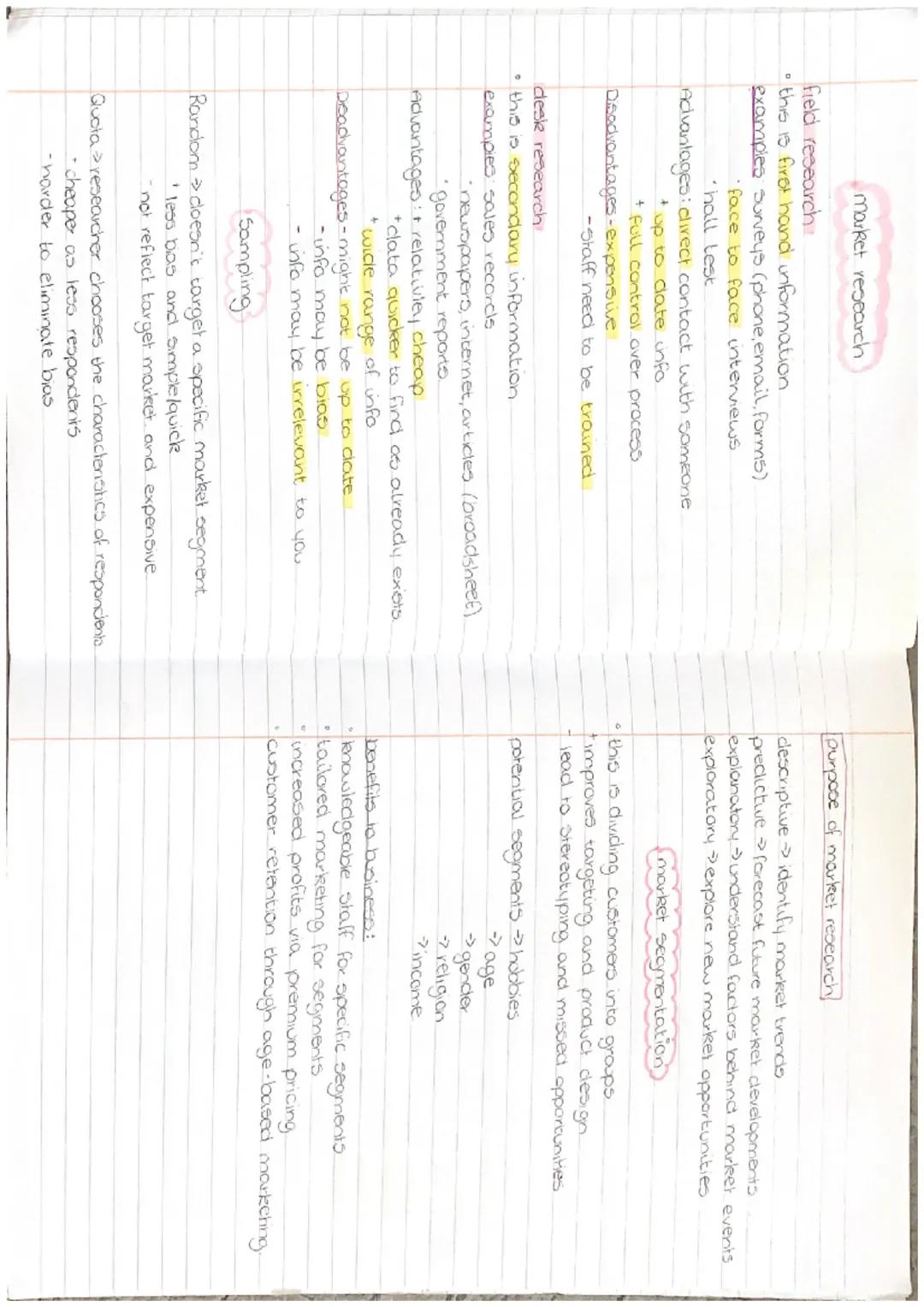 UNIT 4
MANAGEMENT OF
MARKETING market research
field research
• this is first hand information
examples surveys (phone, email, forms)
•face 