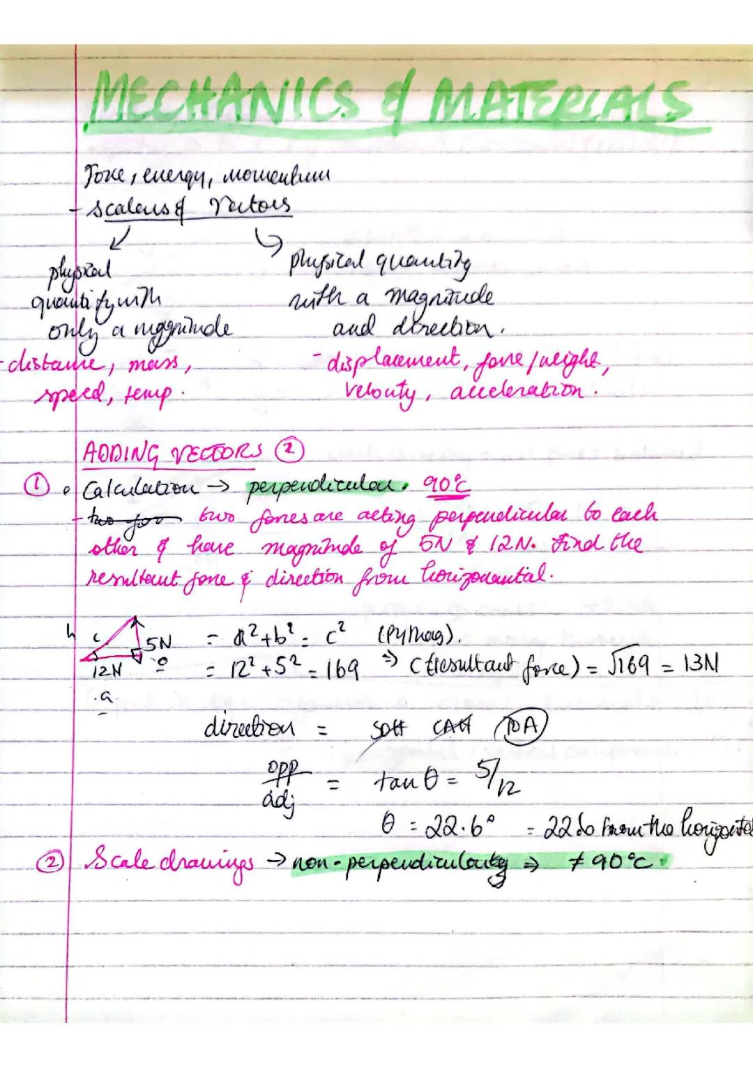 Mechanics and Materials AQA A LEVEL PHYSICS