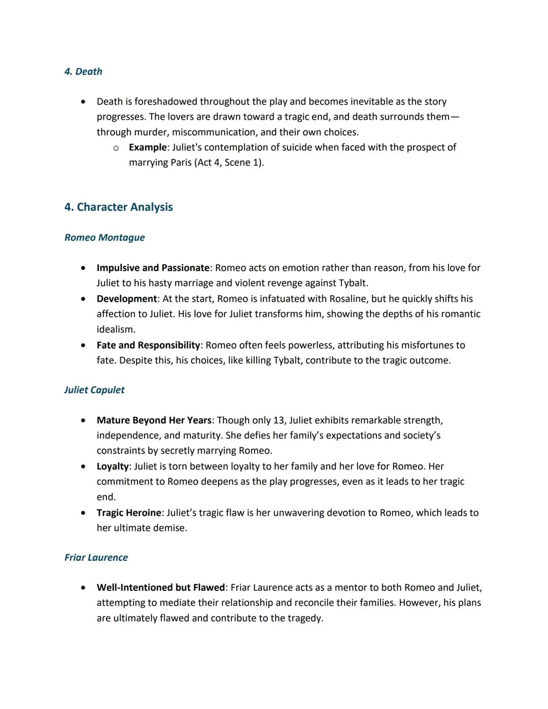 GCSE English Literature: Detailed Notes on Romeo and Juliet by William Shakespeare
1. Context of the Play
Romeo and Juliet was written by Wi