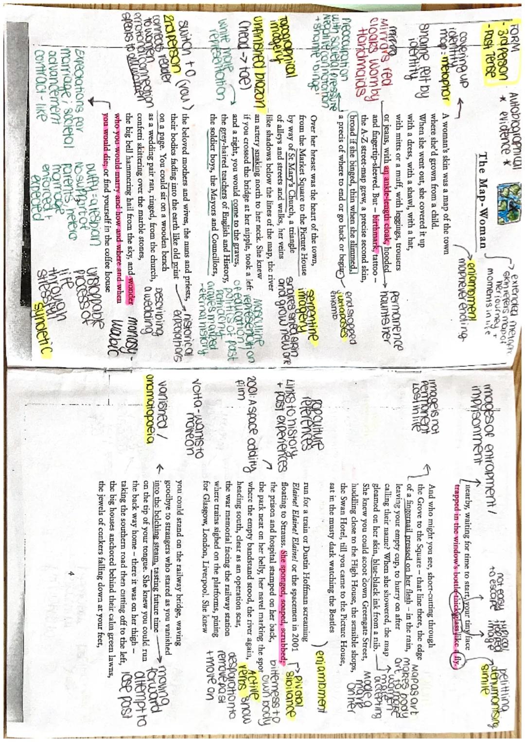 FORM
-3rd person
-Past Tense
Autobiographical
* evidence *
covering up
identity.
mop metaphor
sname felt by
identity
Mirrors
red
cloaks worn