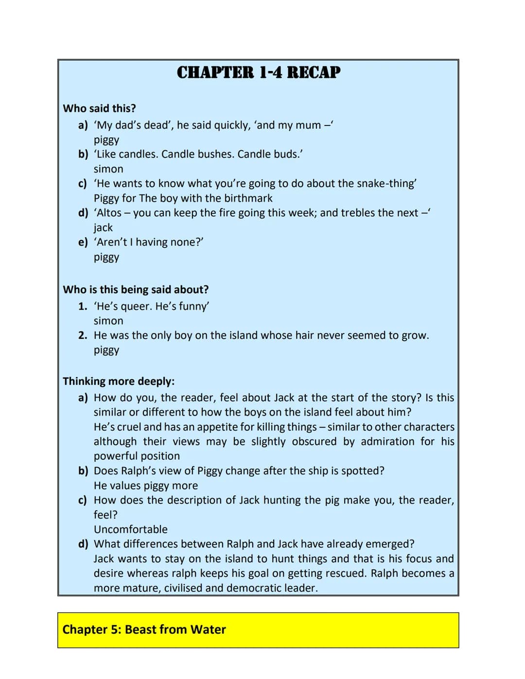 Context
For each question, write an answer using the knowledge you gained in the first few lessons or
through any online research you have c