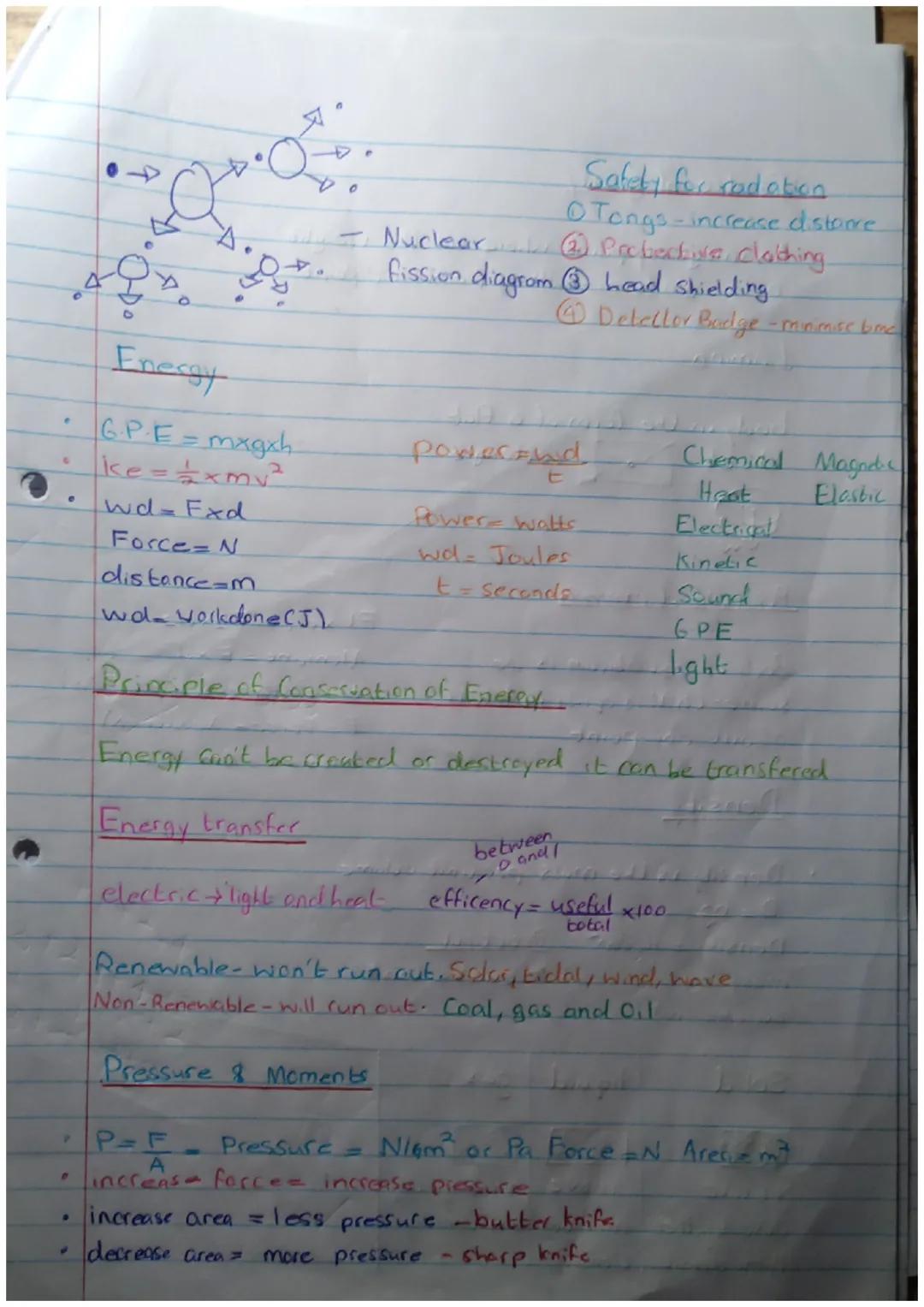 # Physics Revision

Motion

• Distance is the separation between 2 points...

Displacement is distance and direction.

• Distance or Displac