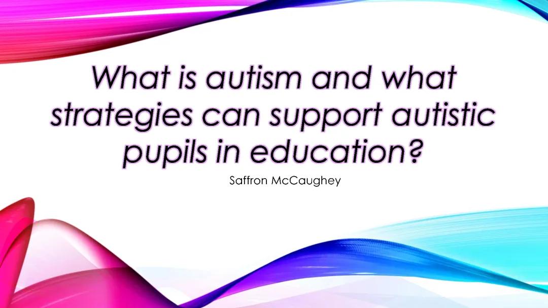 Cool EPQ Presentation Examples and Autism Teaching Strategies