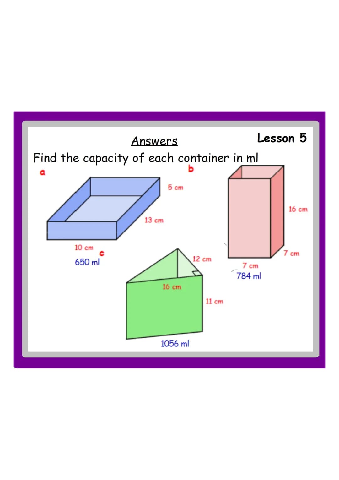 Starter
Non Calculator
Q1 Change 1 litre into millilitres.
Q2 Find of 40.
09/03/22
Lesson 5
Q3 Solve 7x2(x + 1) = 8
Extension
At a school nu