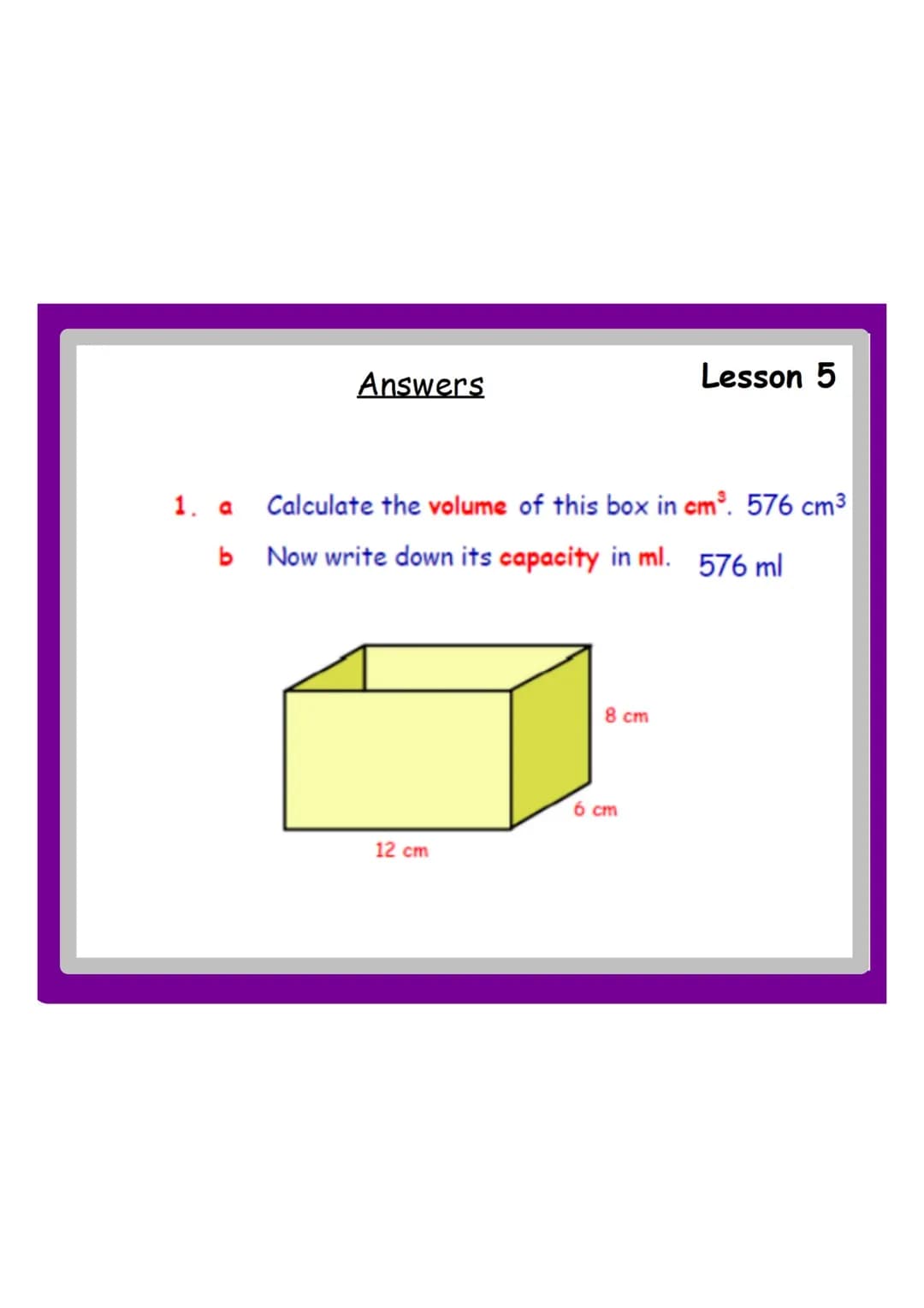 Starter
Non Calculator
Q1 Change 1 litre into millilitres.
Q2 Find of 40.
09/03/22
Lesson 5
Q3 Solve 7x2(x + 1) = 8
Extension
At a school nu