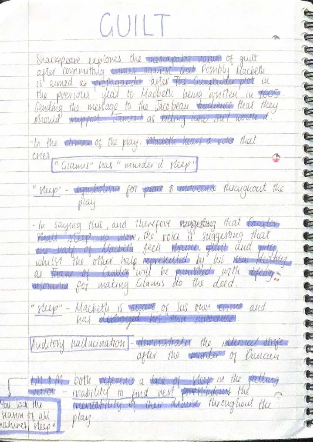 Macbeth Theme: Guilt Analysis for Grade 9 - Easy PDF Guide