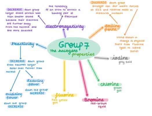 Know Group 7 the halogens requaired practical 4 mindmap  thumbnail