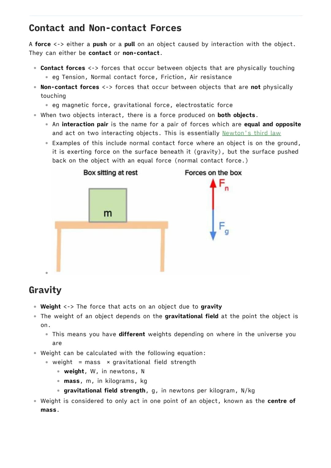 1.5.1 Forces and Their Interactions
1 Physics MOC
Scalar and Vector Quantities
Physical quantities are things that you can measure and repre