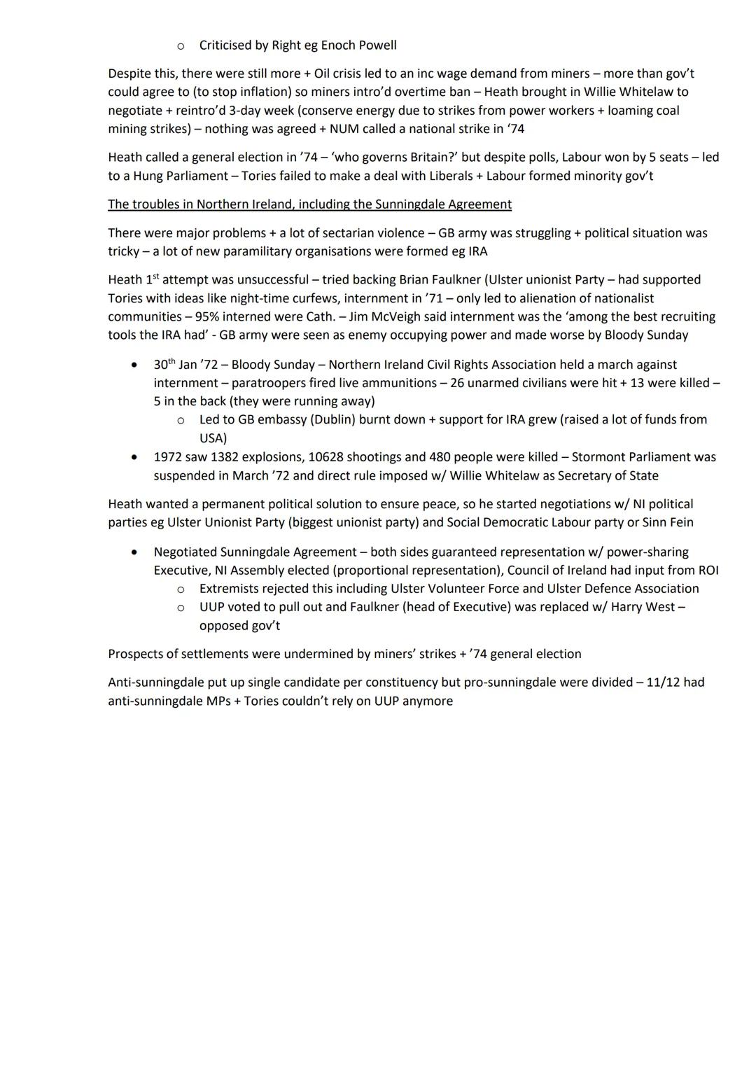 # Revision Notes

Heath as leader

Edward Heath was elected in 1970 with a clear and detailed plan of policies for GB with aims of
modernisa