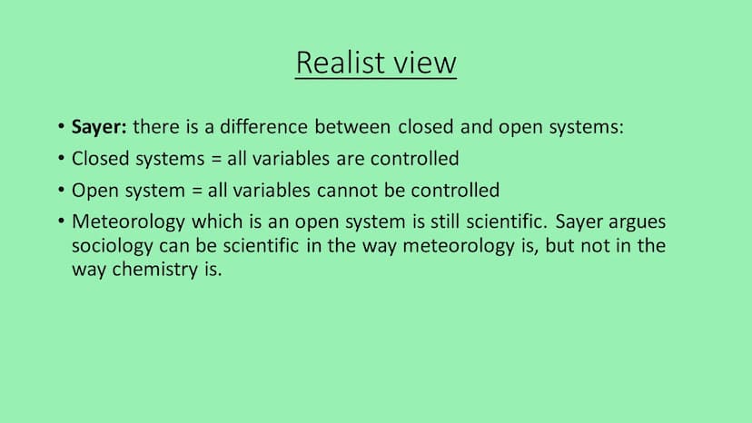 Sociological Debate 2
Is sociology a science?
Knowunity username: @grack69 The five components that distinguish science
from other sources o