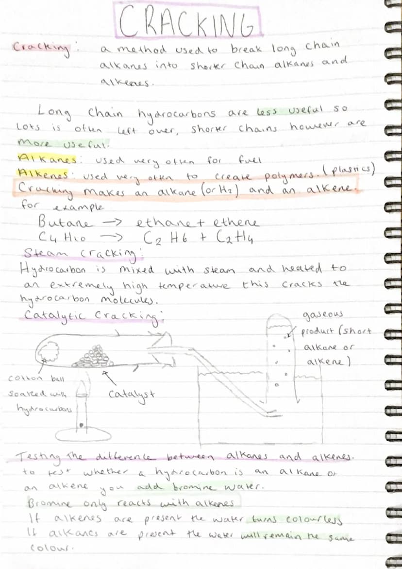 Keywords:
Crude oil: non-renewable
energy source, made of hydrocarbons (hydrogent Carbon/
Alkanes: a type of hydrocarbon with single carbon-