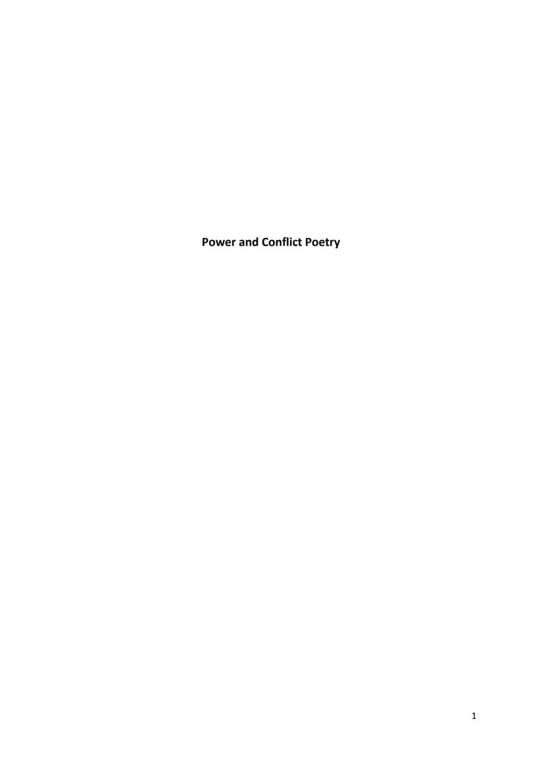 Power and Conflict Poetry
1 ப
ப
ㅁㅁㅁㅁㅁ
ப
☐
ப
☐
ப
P3 War Photographer
P4
Remains
P5 - Cluster 1 PEAL table
P6-Charge of the Light Brigade
P7
B