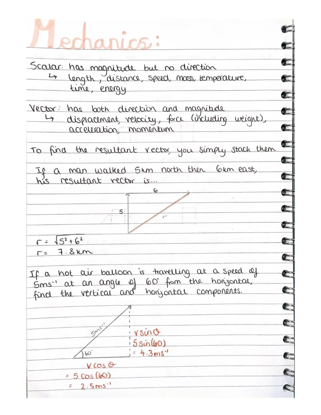 Free AQA A Level Physics Mechanics Notes PDF and Questions