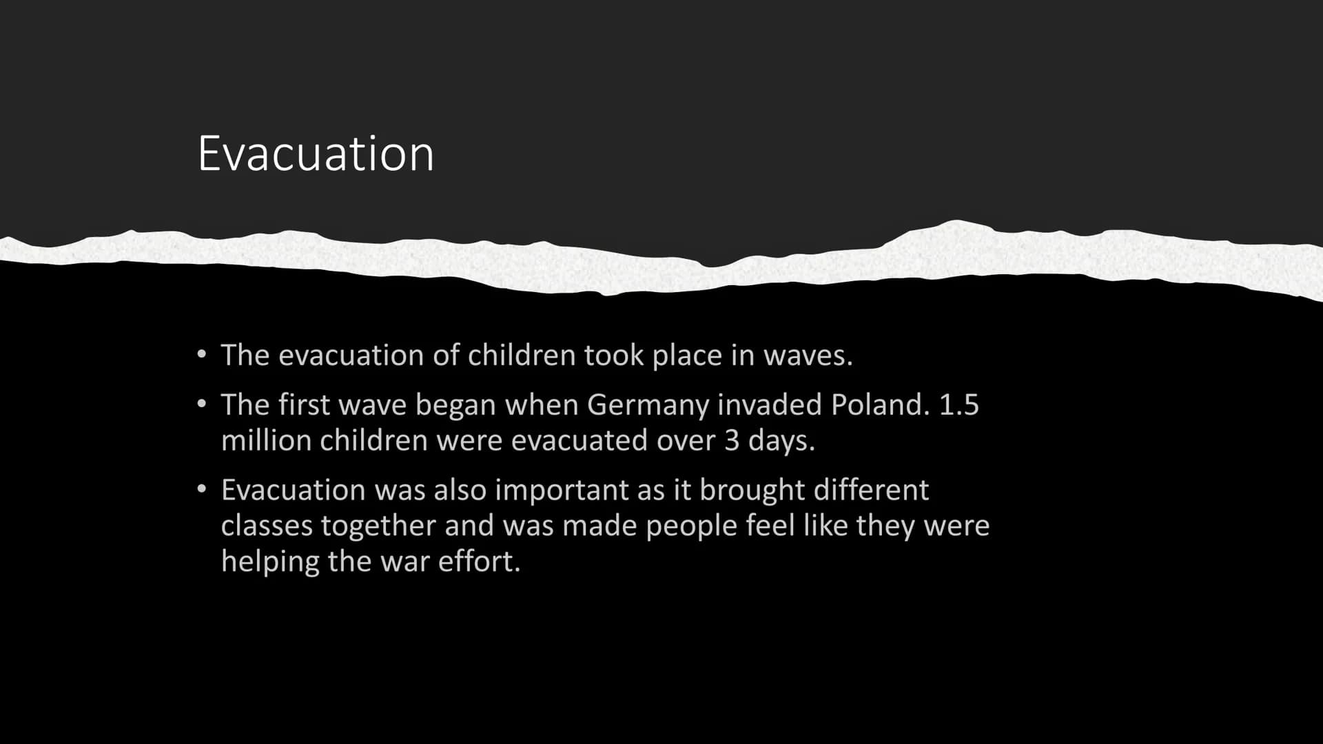 World War II WWII Background
●
●
WWII began on the 1st of September 1939 because
Germany invaded Poland, going against an agreement with
Bri