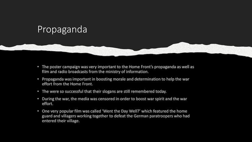 World War II WWII Background
●
●
WWII began on the 1st of September 1939 because
Germany invaded Poland, going against an agreement with
Bri