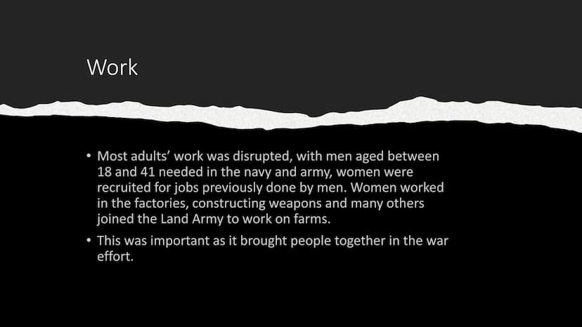 World War II WWII Background
●
●
WWII began on the 1st of September 1939 because
Germany invaded Poland, going against an agreement with
Bri