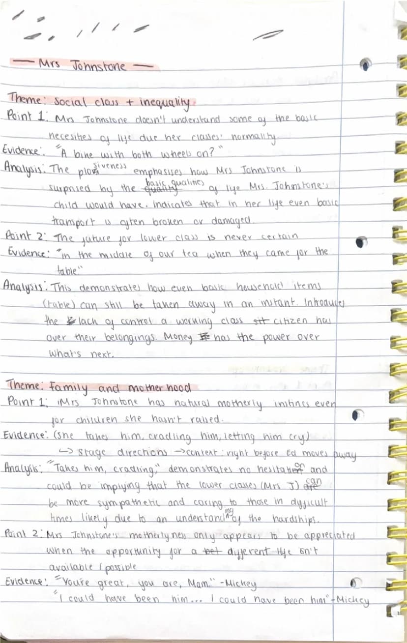 -Mickey
Theme: Social class + inequality.
Point 1: Growing up lower class, nobody expected Mickey to
go far in life
Evidence: "Shut
up. Shut
