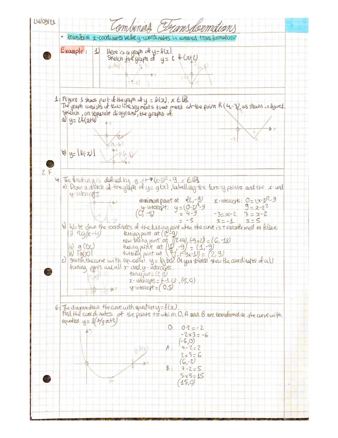 10/08/21
2 A
The Modulus Frunction
• modulus of a number a, written as lal is its non-negative numerical value. e.g. l-al=a
damain set of po