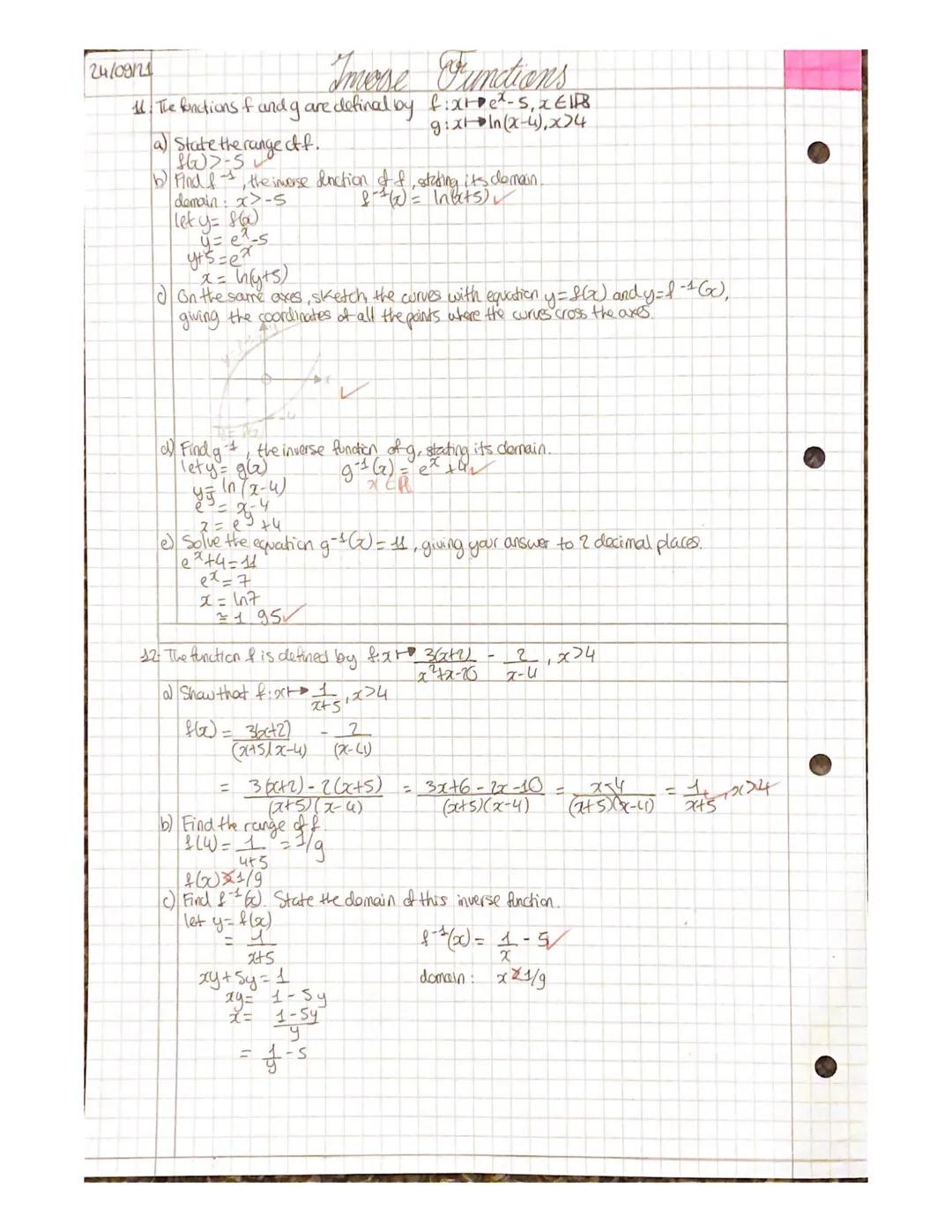 10/08/21
2 A
The Modulus Frunction
• modulus of a number a, written as lal is its non-negative numerical value. e.g. l-al=a
damain set of po