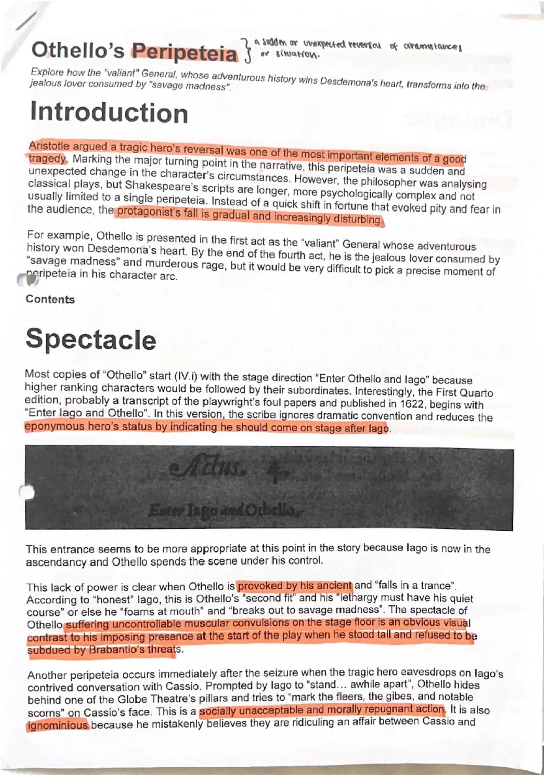 # lago's Insincere Sincerity

- Giles Black (Globe Associate)

Othello:
She loved me for the dangers I had passed,
And I loved her that she 