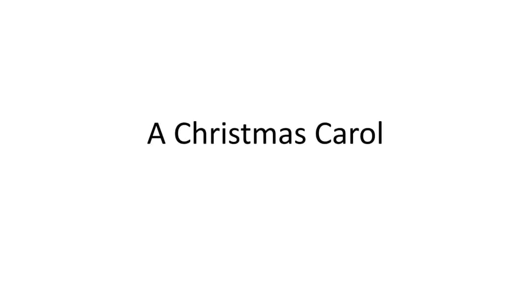 A Christmas Carol: Fun Revision Notes and Summaries PDF for GCSE