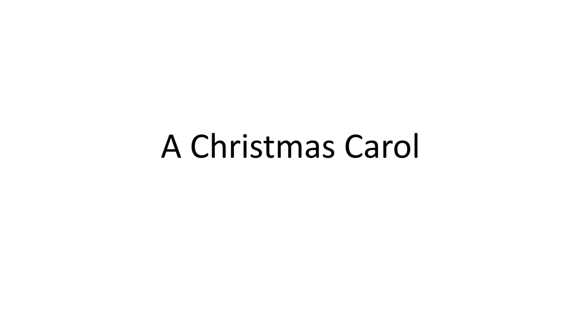 A Christmas Carol Plot Summary - Stave One
The opening lines declare that a man called Jacob Marley is dead
Marley had been a former busines