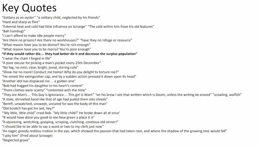 A Christmas Carol Plot Summary - Stave One
The opening lines declare that a man called Jacob Marley is dead
Marley had been a former busines