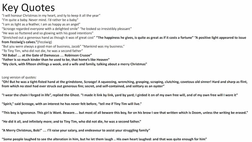A Christmas Carol Plot Summary - Stave One
The opening lines declare that a man called Jacob Marley is dead
Marley had been a former busines