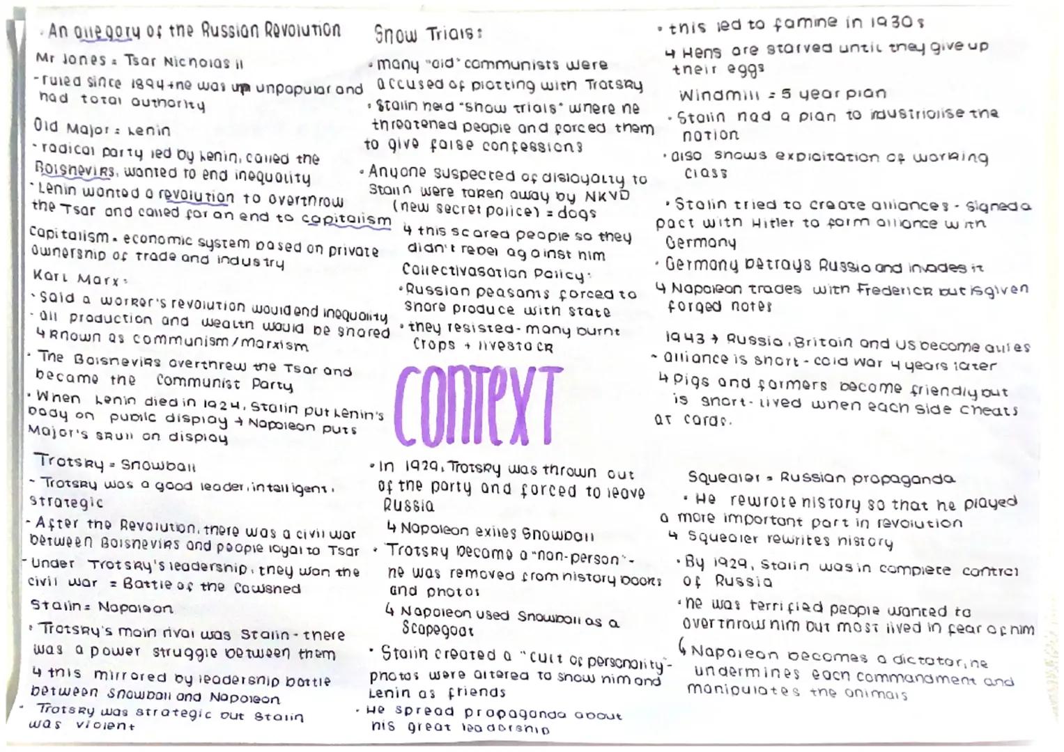 An que gory of the Russian Revolution
Snow Trials:
Mr Jones Tsar Nicholas i
many "aid communists were
-ruled since 1894+ne was in unpopular 
