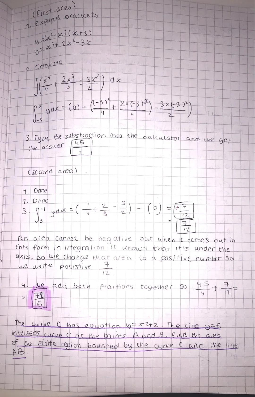 # Integration

Integration is the inverse of differentation. When we
differentiate we write y=x² like $\frac{dy}{dx}$ = 2x

we multiply the 