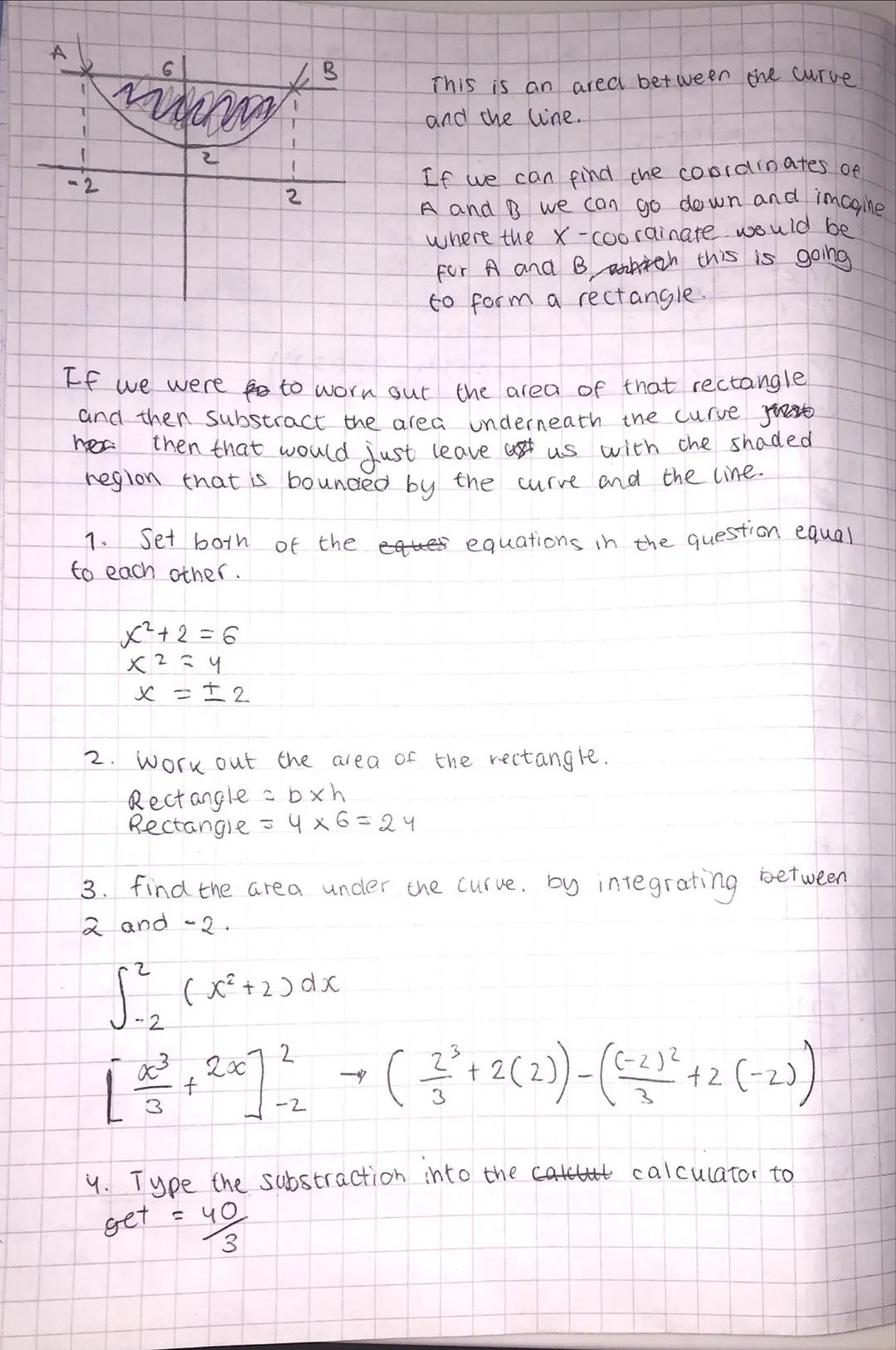# Integration

Integration is the inverse of differentation. When we
differentiate we write y=x² like $\frac{dy}{dx}$ = 2x

we multiply the 