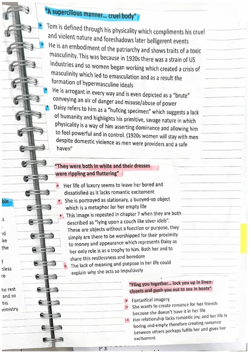 1
in
"There was something so
gorgeous about him" p1
The less fashionable
of the two" p5
"Imitation of some
hotel de Ville in
Normandy" p5
"S