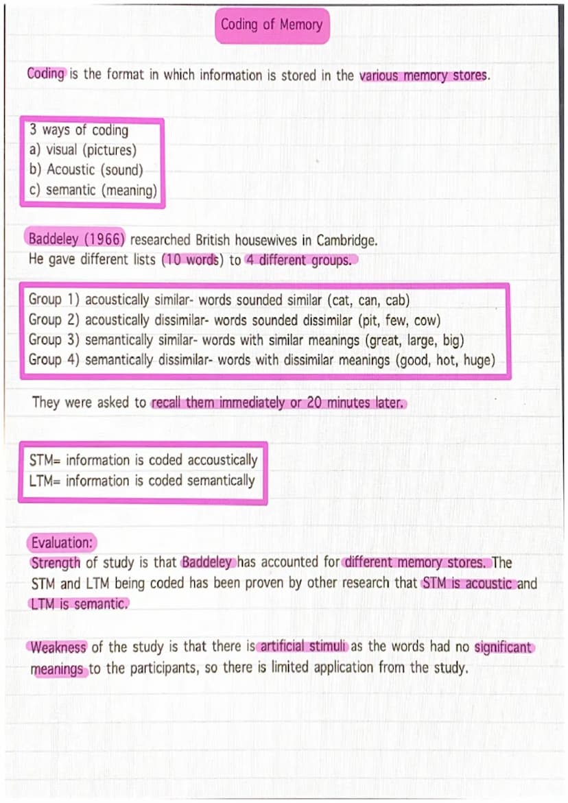 Duration of memory- STM
Peterson and Peterson (1959) set out to test the duration of the STM
It was a lab experiment where 24 psychology stu